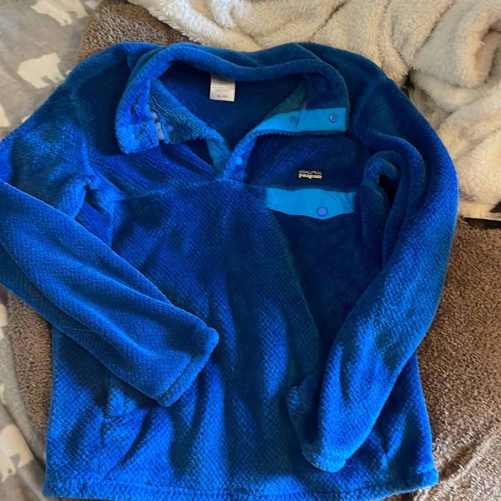 Blue Patagonia pullover
